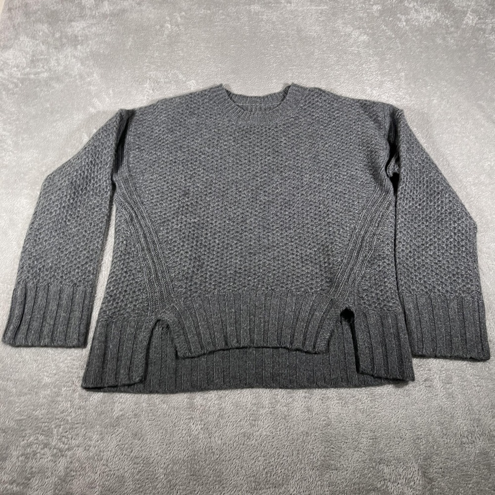 Zadig & Voltaire‎ Sweater Womens Small Gray Mark Deluxe C 100% Cashmere Crewneck